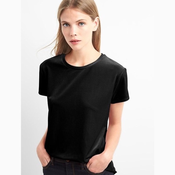 GAP Tops - Gap Black Velvet Top